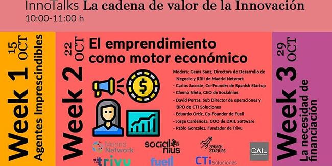InnoTalks, la cadena de valor de la Innovación